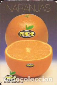 Coleccionismo calendarios: CALENDARIO PUBLICIDAD NARANJAS PONCHE 2003