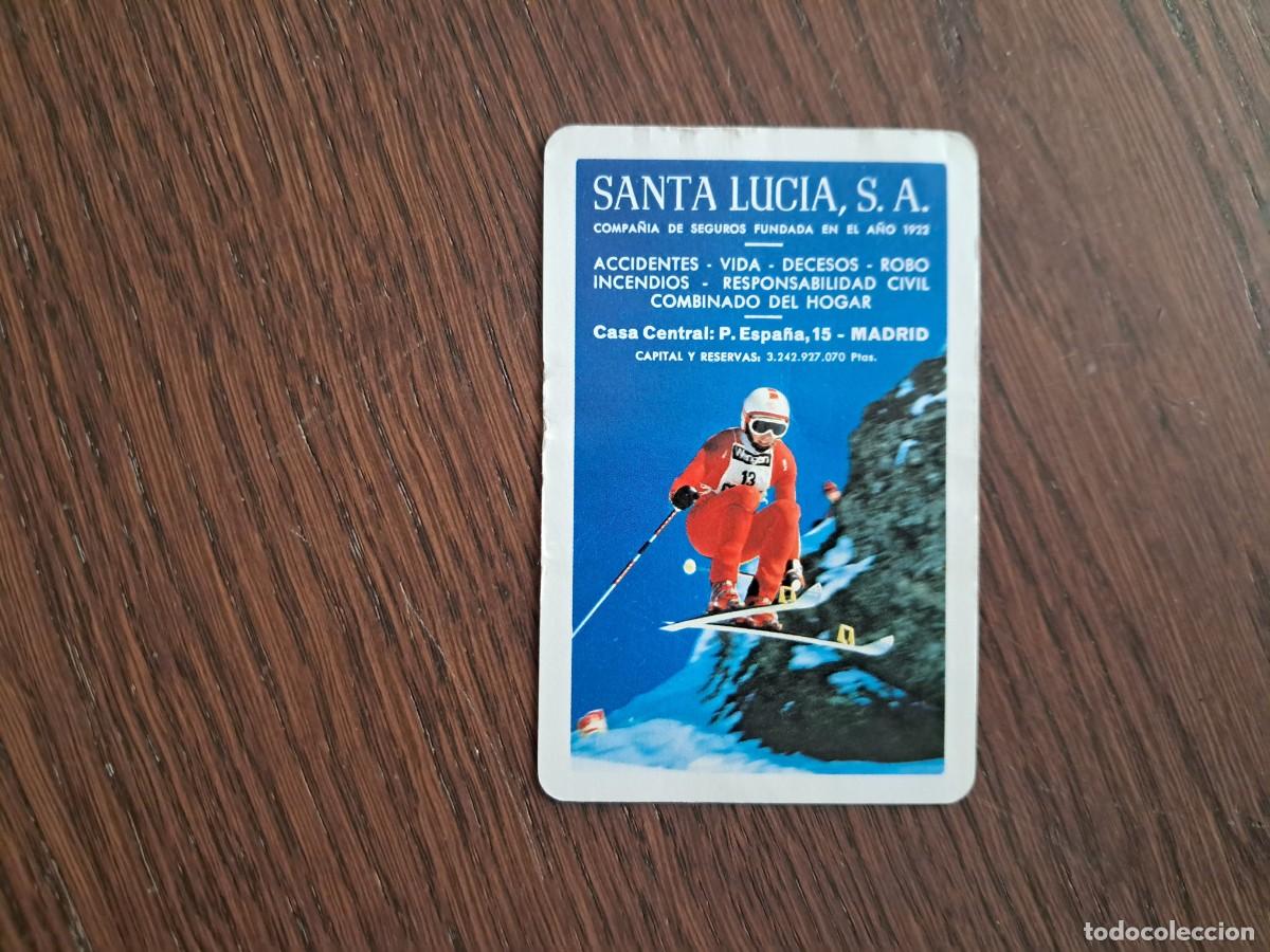 Coleccionismo calendarios: calendario H. Fournier, seguros Santa Lucia, a&ntilde;o 1982.