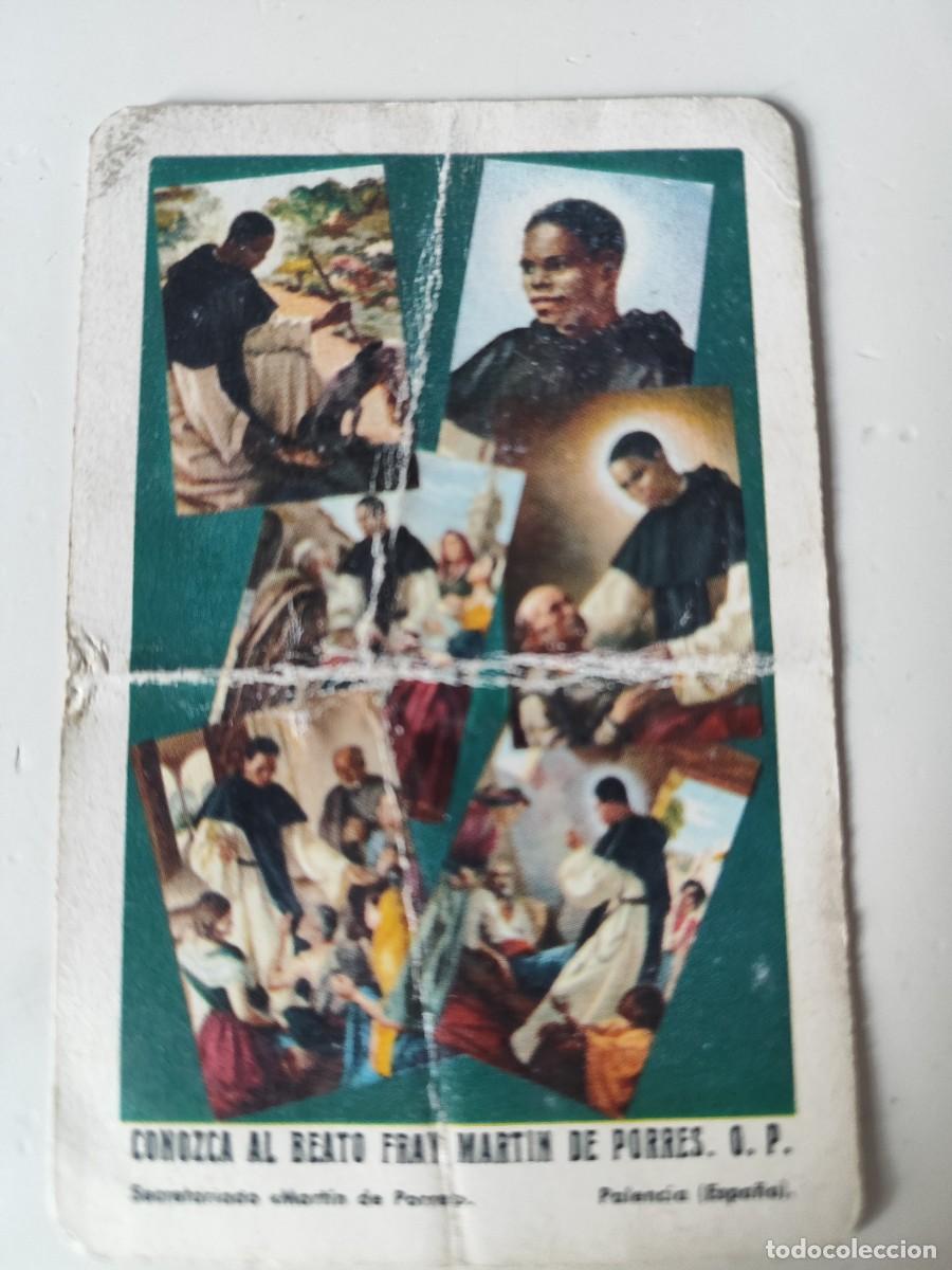 Coleccionismo calendarios: Calendario Fournier MART&Iacute;N DE PORRES 1962