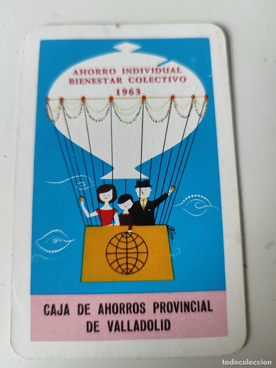 Coleccionismo calendarios: CALENDARIO FOURNIER DE CAJA DE AHORROS DE VALLADOLID DE 1963