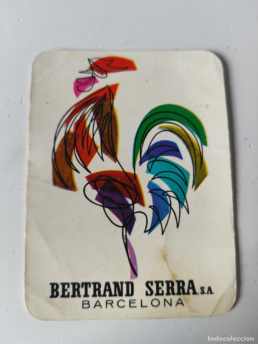 Coleccionismo calendarios: Calendario de BERTRAND SERRA S.A del a&ntilde;o 1963