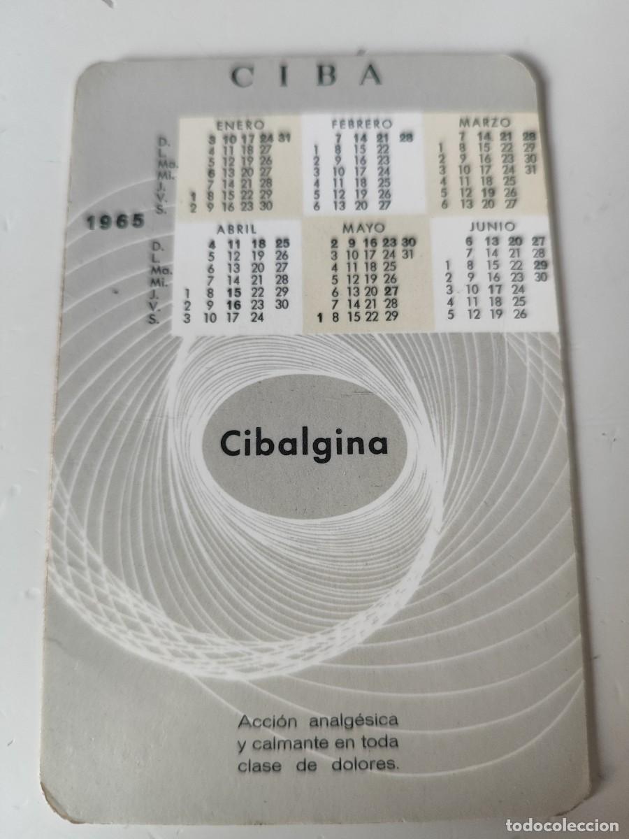 Coleccionismo calendarios: Calendario CIBALGINA del a&ntilde;o.1964