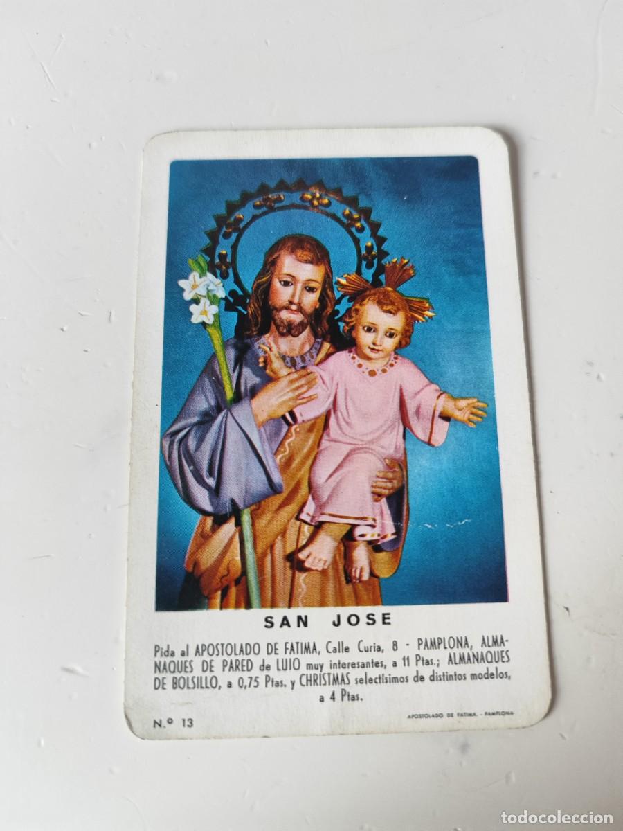 Coleccionismo calendarios: Calendario FOURNIER SAN JOS&Eacute; del a&ntilde;o.1965