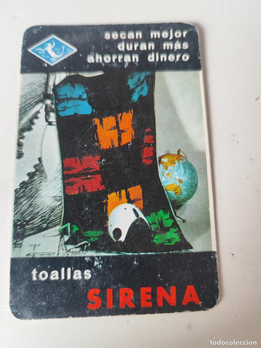 Coleccionismo calendarios: Calendario FOURNIER. TOALLAS SIRENA del a&ntilde;o 1965