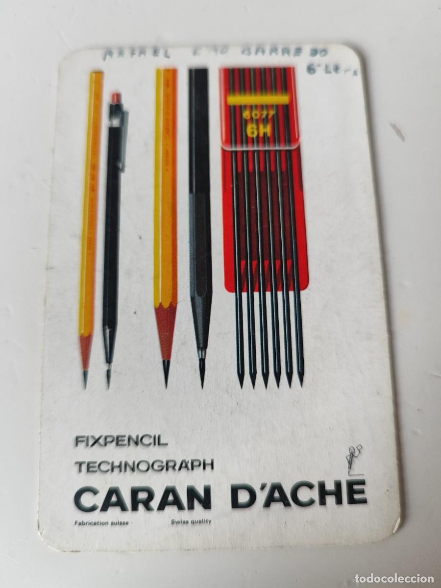 Coleccionismo calendarios: Calendario FOURNIER de CARAN DACHE del a&ntilde;o 1966