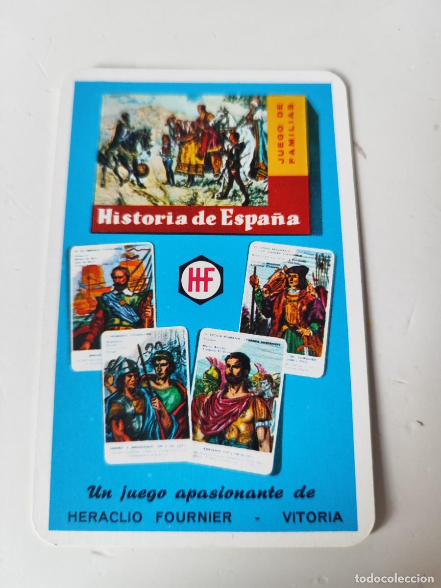Coleccionismo calendarios: Calendario FOURNIER de HISTORIA DE ESPA&Ntilde;A del a&ntilde;o 1966