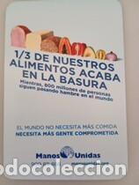Coleccionismo calendarios: Calendario 2017 Publicidad MANOS UNIDAS