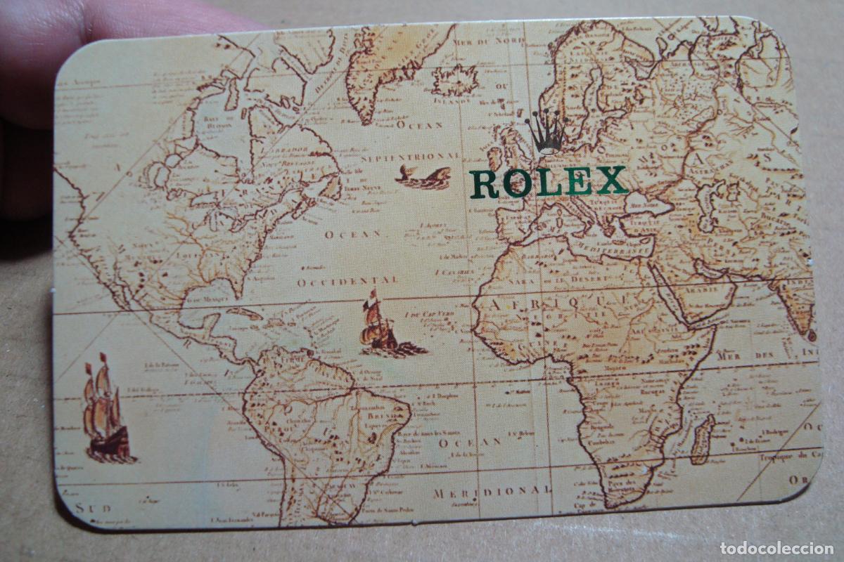 Coleccionismo calendarios: ANTIGUO CALENDARIO RELOJES ROLEX 1987 - 1988