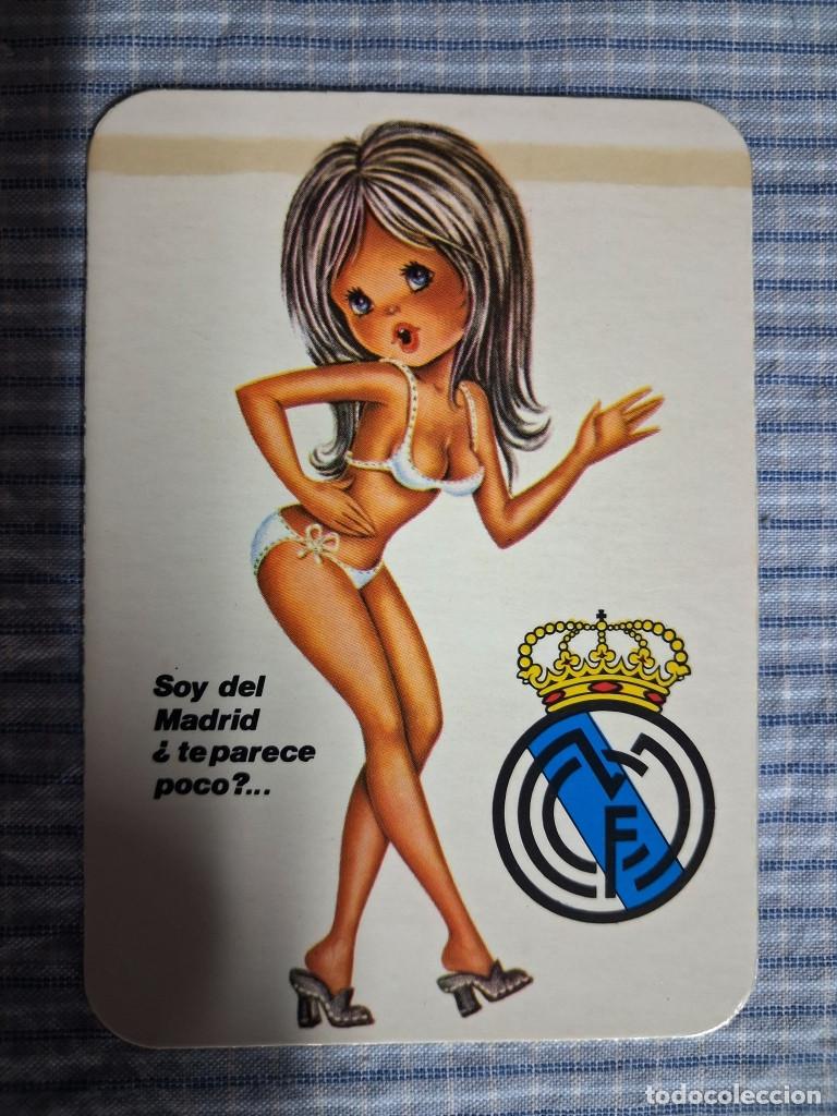 Coleccionismo calendarios: Calendario f&uacute;tbol Real Madrid. A&ntilde;o 1976. Estado ver imagen
