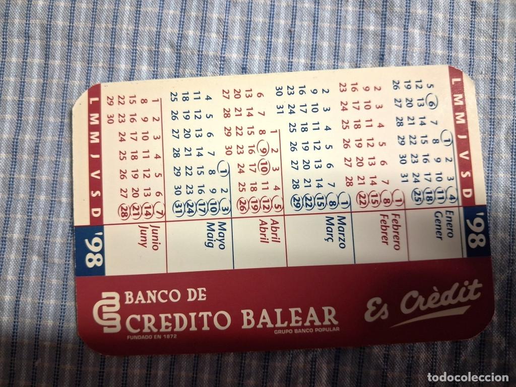 Collezionismo Calendari: Calendario Banco de Cr&eacute;dito Balear. Es Cr&eacute;dit. Centrotiendas. A&ntilde;o 1998. Estado ver im&aacute;genes