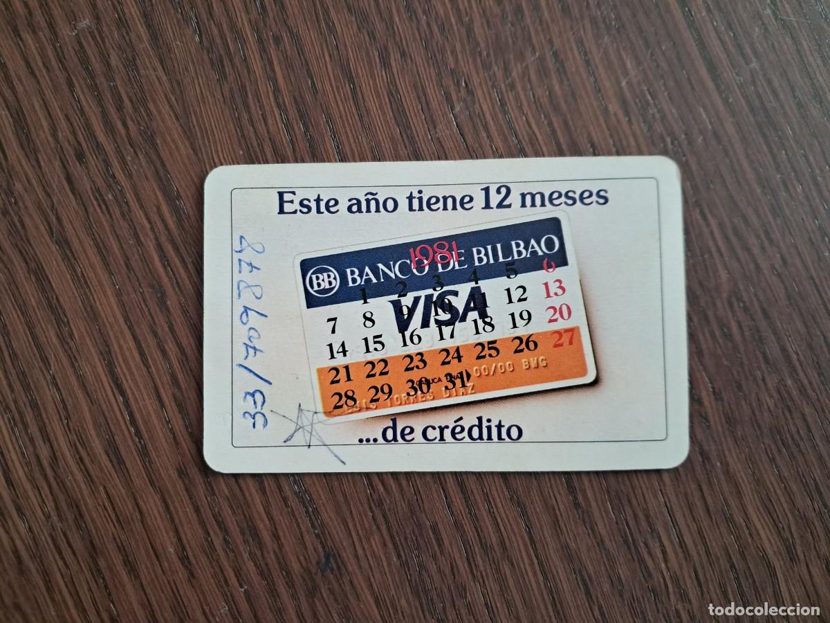 Coleccionismo calendarios: calendario H. Fournier, Banco de Bilbao, a&ntilde;o 1981.