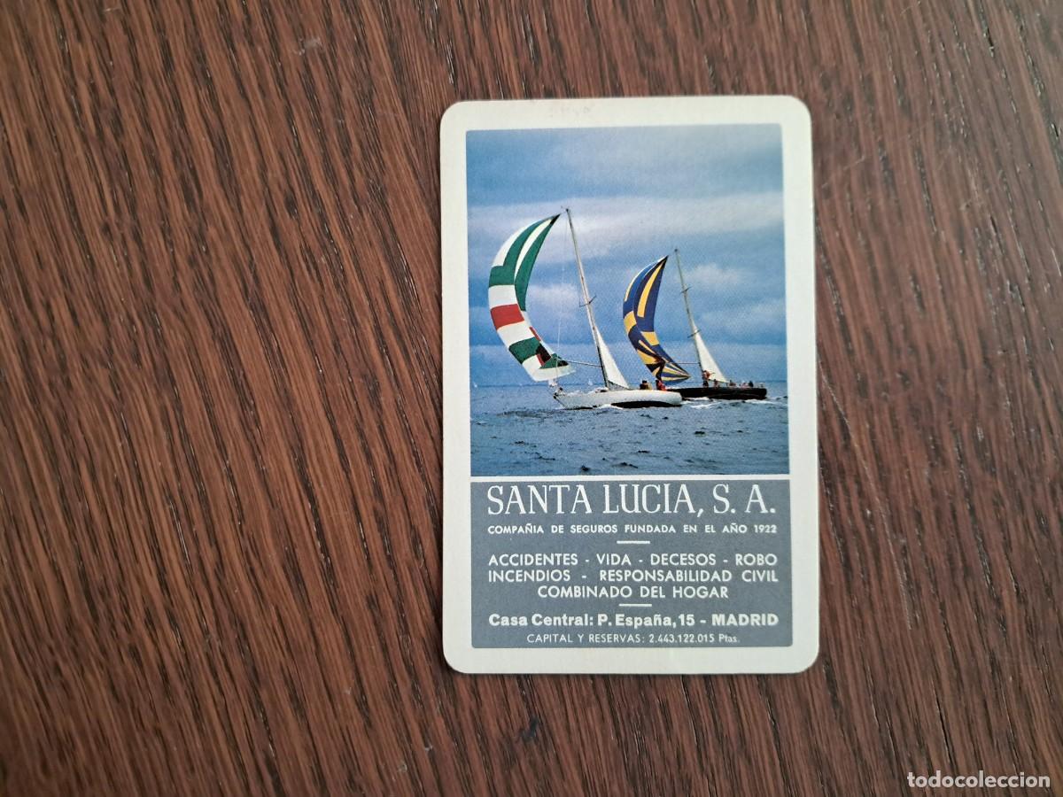Coleccionismo calendarios: calendario H. Fournier, seguros Santa Luc&iacute;a, a&ntilde;o 1981.