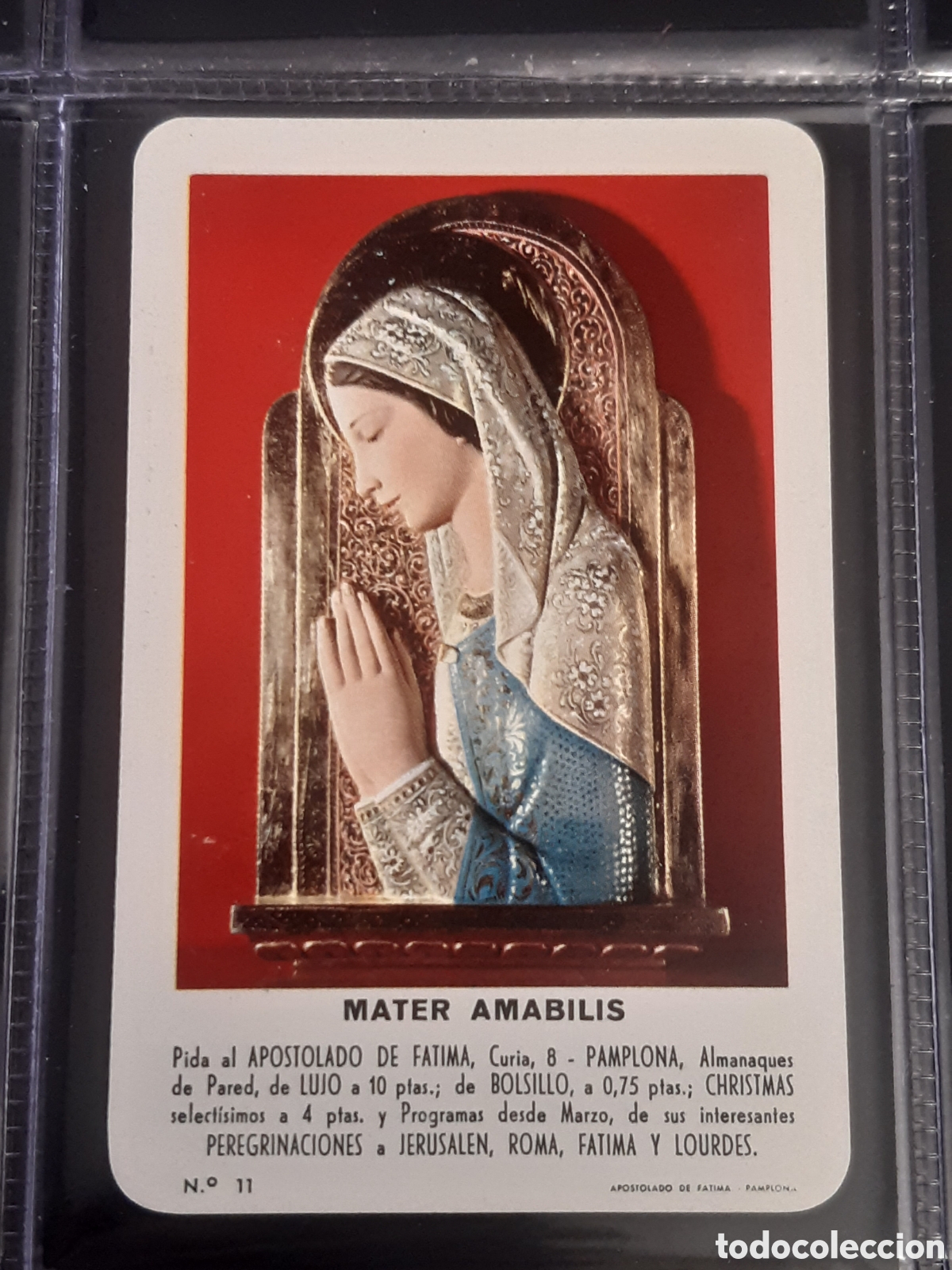 Coleccionismo calendarios: Calendario fournier Mater Amabilis 1964