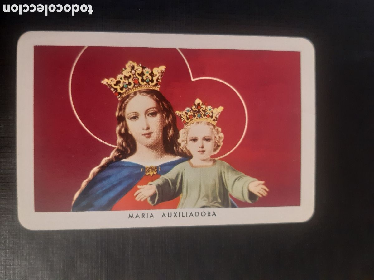 Coleccionismo calendarios: Calendario fournier Maria Auxiliadora 1962
