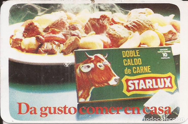 Coleccionismo calendarios: CALENDARIO PUBLICIDAD NAIPES COMA STARLUX 1983