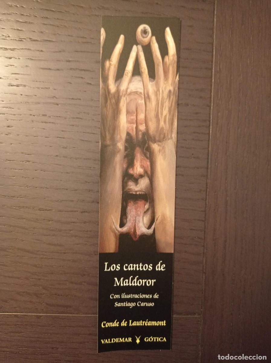 Coleccionismo calendarios: MARCAPAGINAS. VALDEMAR. CONDE DE LAUTREAMONT. LOS CANTOS DE MALDOROR