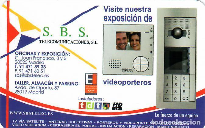 Coleccionismo calendarios: CALENDARIO DE PUBLICIDAD - A&Ntilde;O 2024 - S.B.S. TELECOMUNICACIONES