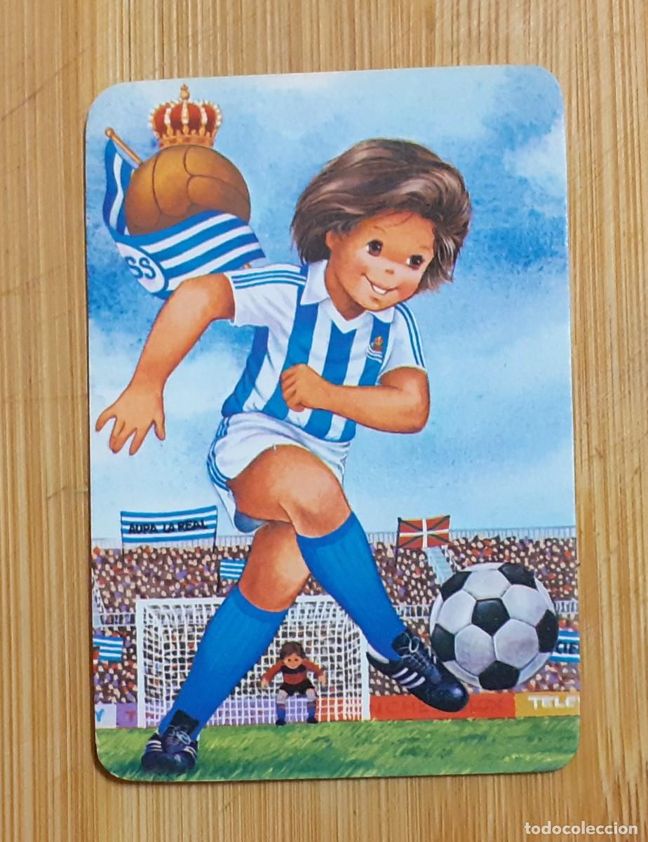 Coleccionismo calendarios: CALENDARIO BOLSILLO REAL SOCIEDAD 1983