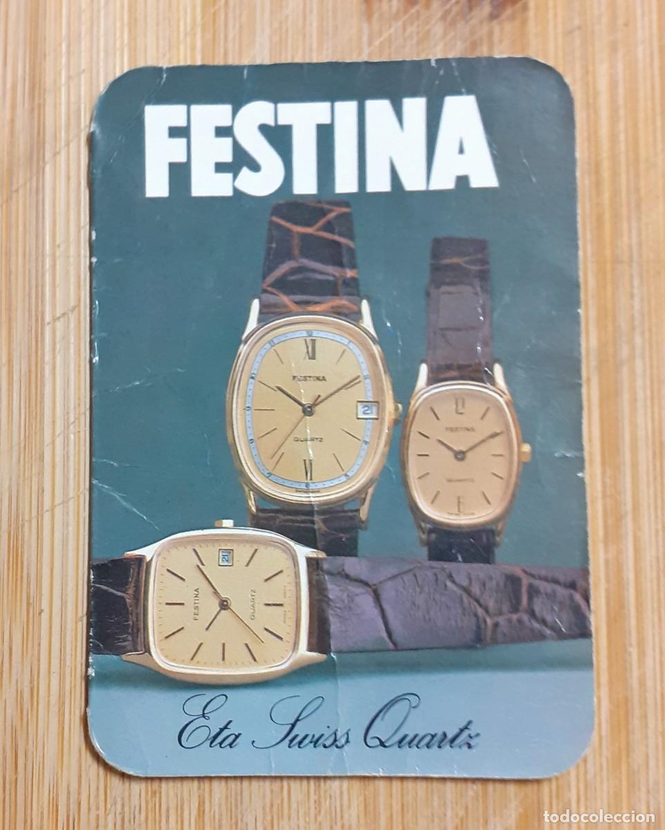 Coleccionismo calendarios: CALENDARIO BOLSILLO FESTINA 1983