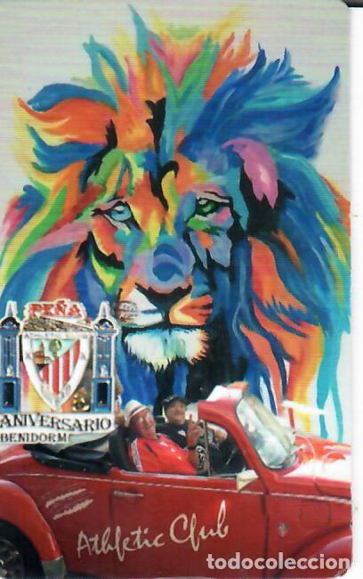Coleccionismo calendarios: CALENDARIO DE PUBLICIDAD F&Uacute;TBOL - A&Ntilde;O 2023 - PE&Ntilde;A ATHLETIC CLUB - BENIDORM