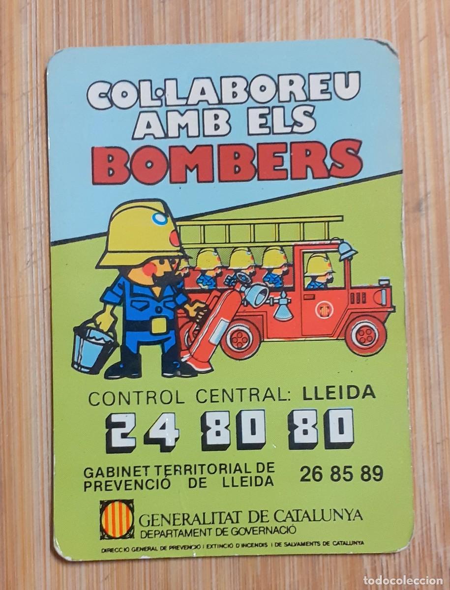 Coleccionismo calendarios: CALENDARIO BOLSILLO BOMBERS 1984 - Foto 1
