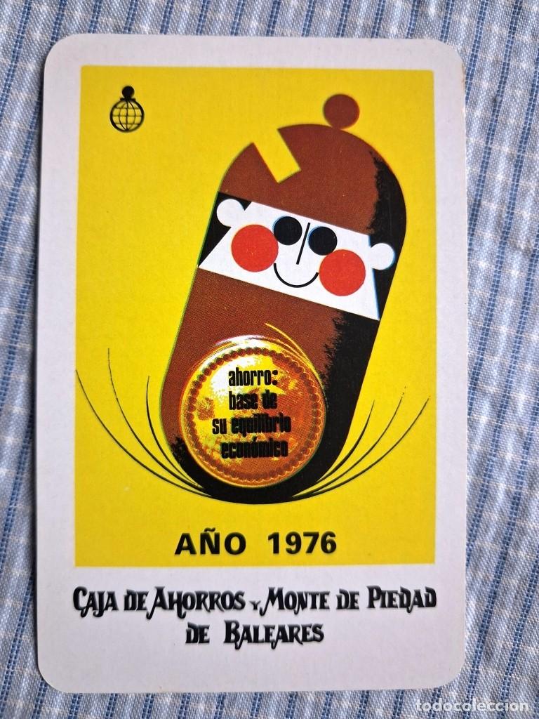 Collectables Calendars: Calendario Fournier. Caja Ahorros Monte Piedad Baleares. A&ntilde;o 1976. Estado ver im&aacute;genes