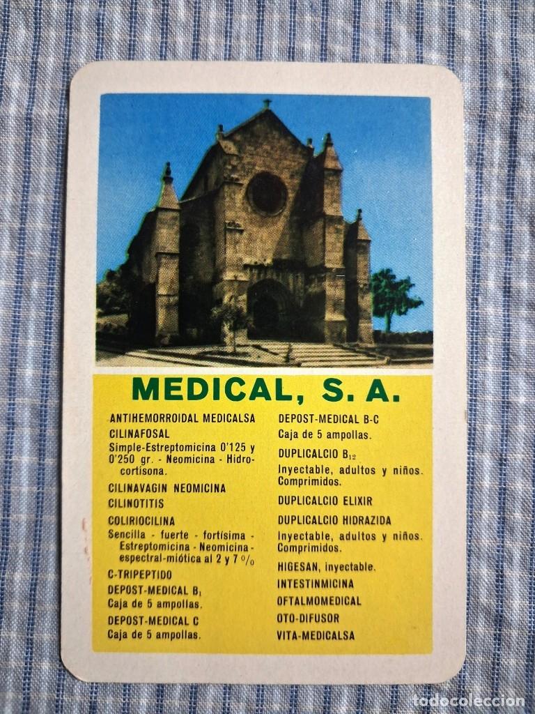Coleccionismo calendarios: Calendario Fournier. Medical S.A. A&ntilde;o 1960. Estado ver im&aacute;genes