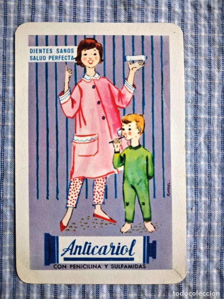 Coleccionismo calendarios: Calendario Fournier. Anticariol. A&ntilde;o 1964. Estado ver im&aacute;genes