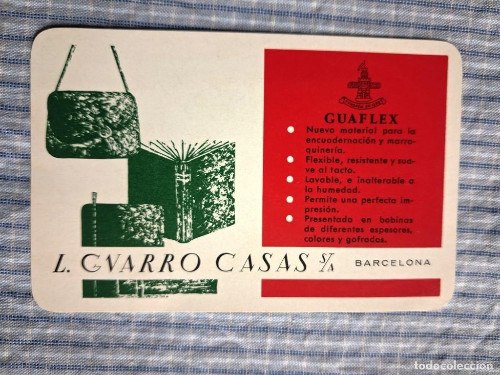Coleccionismo calendarios: Calendario Fournier. Guaflex. L. Guarro Casas. A&ntilde;o 1964. Estado ver im&aacute;genes