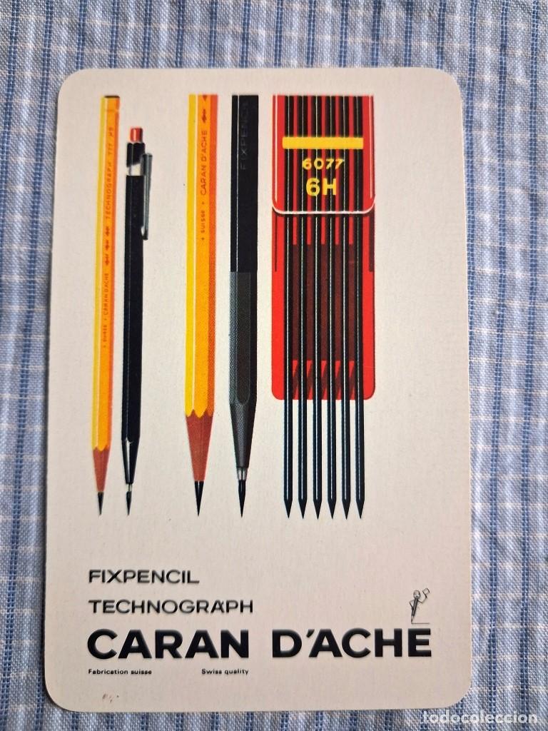 Coleccionismo calendarios: Calendario Fournier. Fixpencil. Caran D&acute; Ache. A&ntilde;o 1966. Estado ver im&aacute;genes