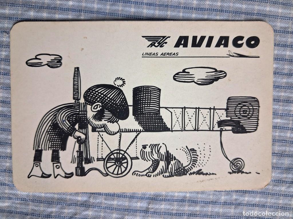 Coleccionismo calendarios: Calendario Fournier. Aviaco. A&ntilde;o 1972. Estado ver im&aacute;genes
