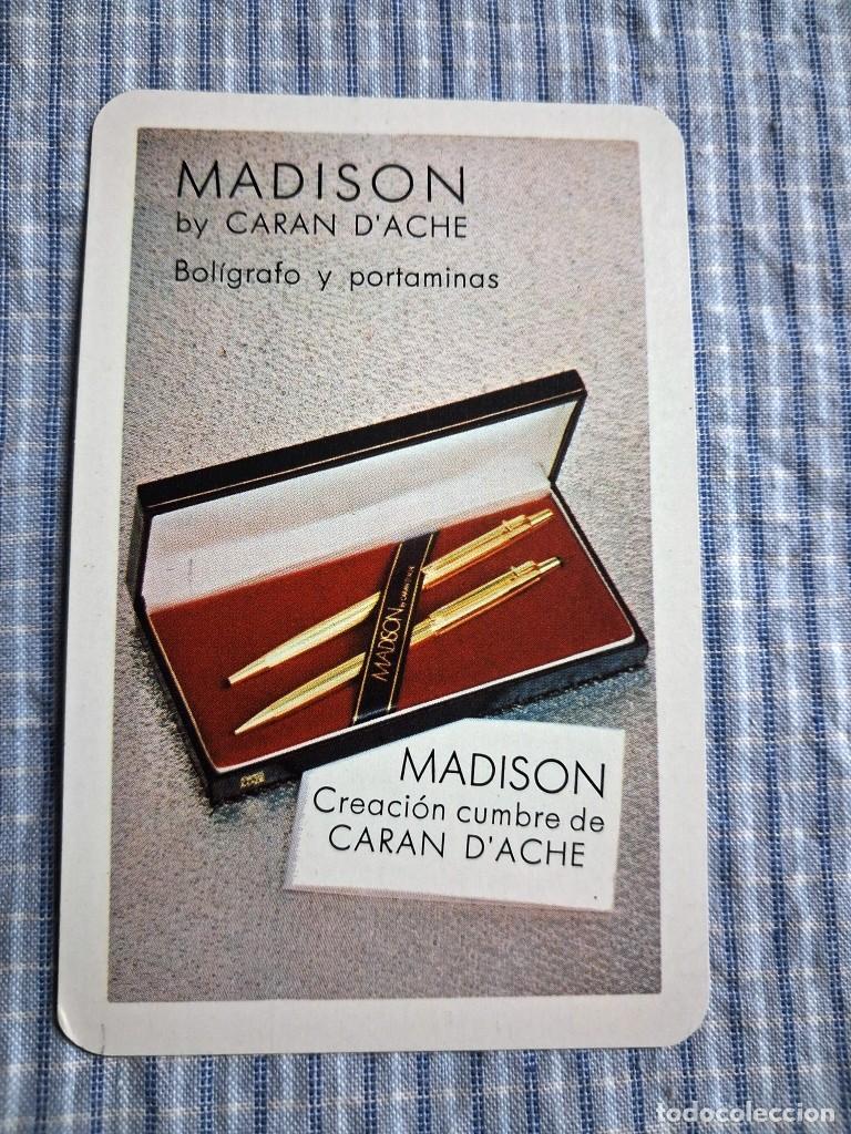 Coleccionismo calendarios: Calendario Fournier. Madison. Caran D&acute;Ache. A&ntilde;o 1973. Estado ver im&aacute;genes