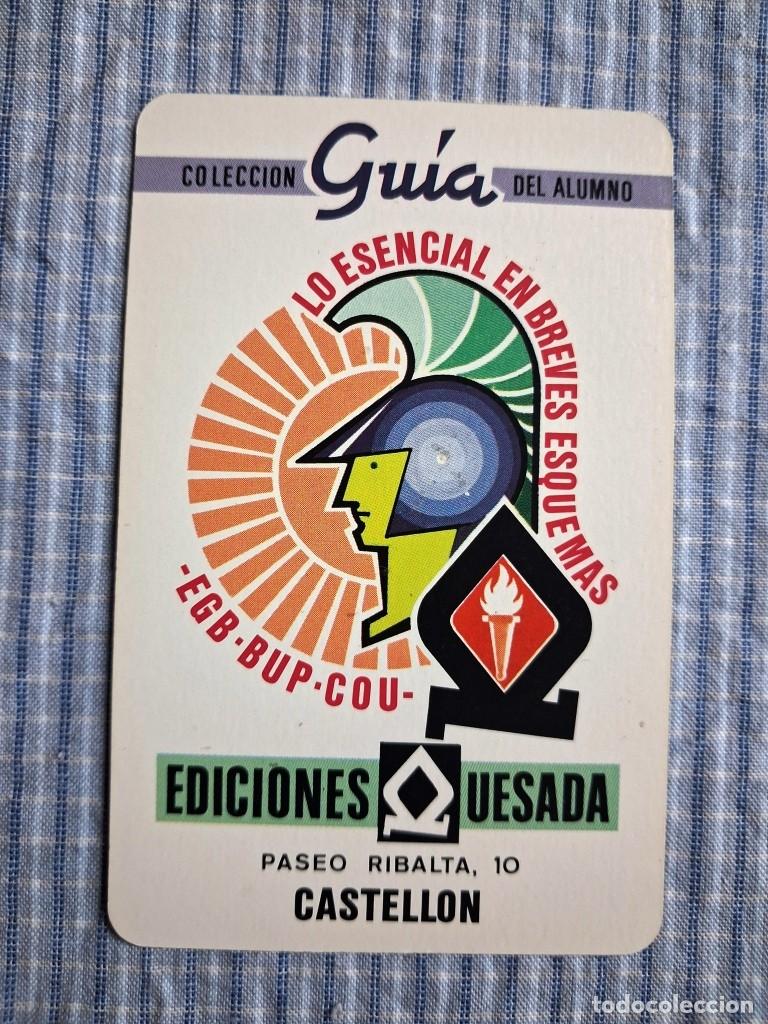 Coleccionismo calendarios: Calendario Fournier. Ediciones Quesada. Castell&oacute;n. A&ntilde;o 1982. Estado ver im&aacute;genes