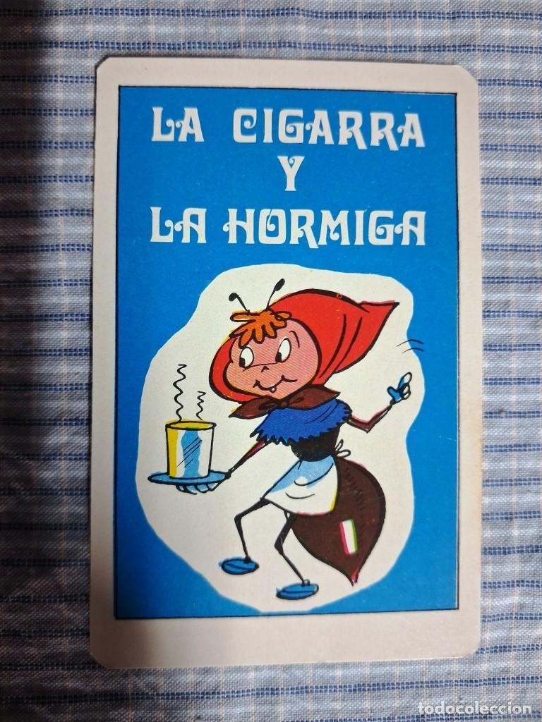 Coleccionismo calendarios: Calendario. La cigarra y la hormiga. A&ntilde;o 1976. Estado ver im&aacute;genes