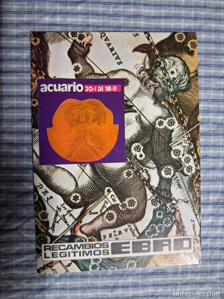 Coleccionismo calendarios: Calendario Motor Ib&eacute;rica Recambios Ebro. Acuario. Mallorca. A&ntilde;o 1973. Estado ver im&aacute;genes