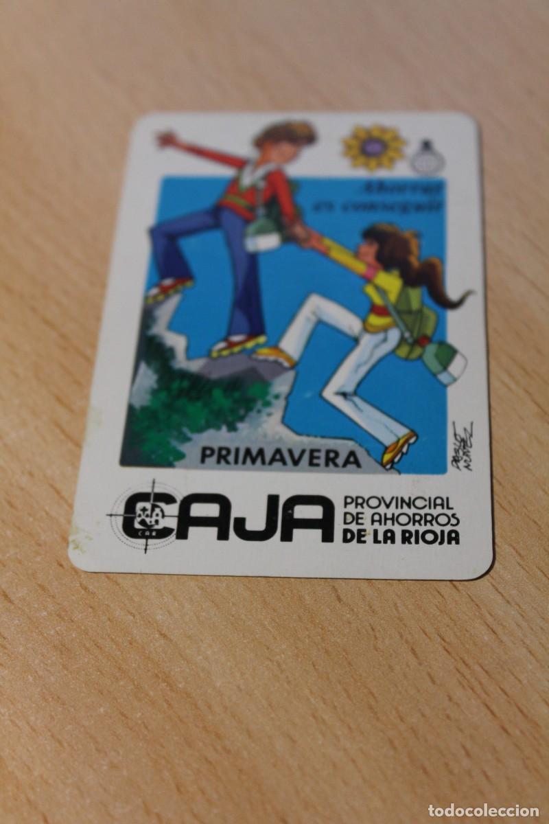 Coleccionismo calendarios: CALENDARIO FOURNIER. CAJA PROVINCIAL DE AHORROS DE LA RIOJA. A&Ntilde;O 1983. PRIMAVERA.