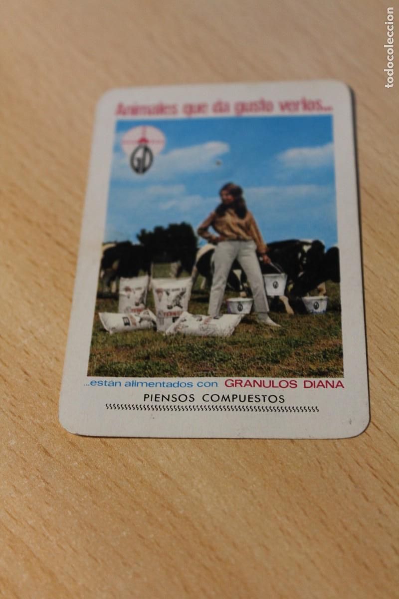 Coleccionismo calendarios: CALENDARIO DE BOLSILLO FOURNIER. PIENSOS COMPUESTOS GRANULOS DIANA. A&Ntilde;O 1968. ES UN HF8.