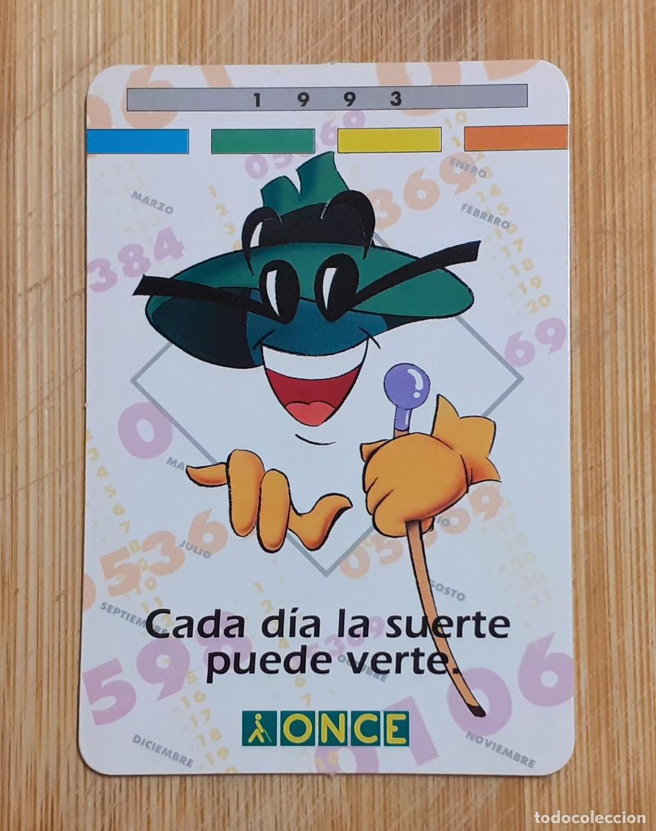 Coleccionismo calendarios: CALENDARIO BOLSILLO ONCE 1993 - Foto 1
