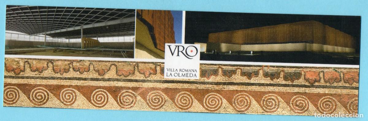 Coleccionismo calendarios: Calendario - Marcapaginas 2016 - VILLA ROMANA LA OLMEDA