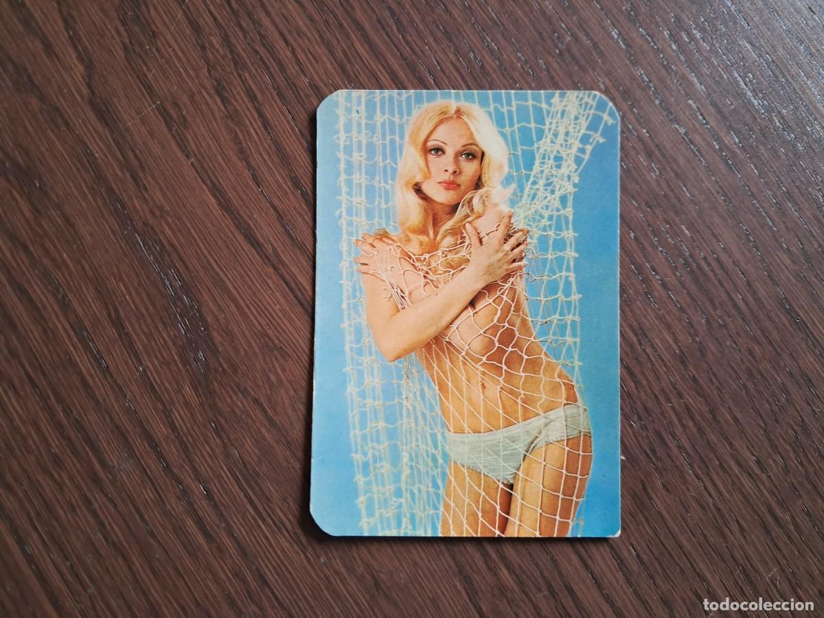 Coleccionismo calendarios: carnet de serie ref B-95, chica, viveres La Orotava, Aai&uacute;n, Sahara, a&ntilde;o 1975.