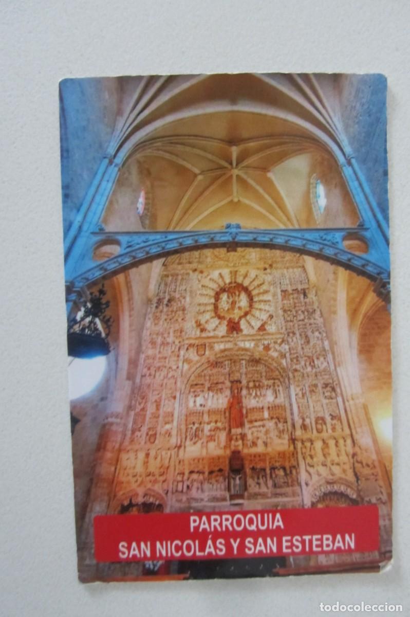 Coleccionismo calendarios: Calendario Parroquia San Nicol&aacute;s y San Esteban 2021