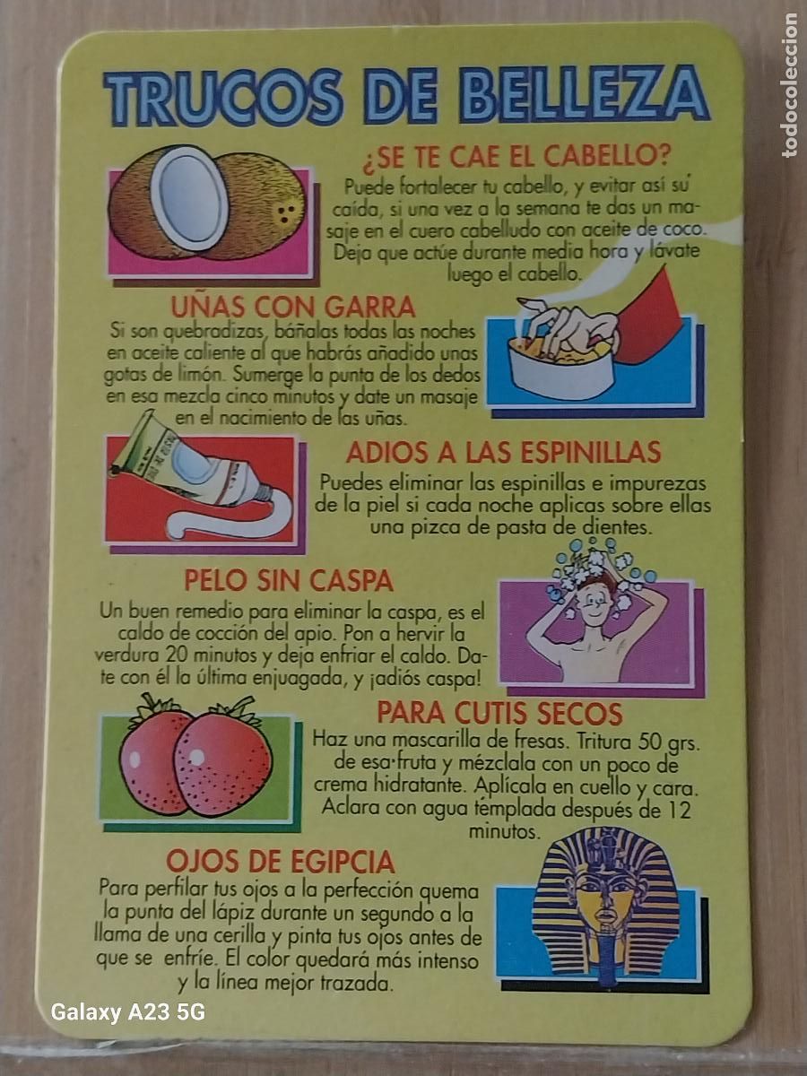 Coleccionismo calendarios: TRUCOS BELLEZA CALENDARIO 1996 PUBLI RADI CONSTRUCCION REF MC 67