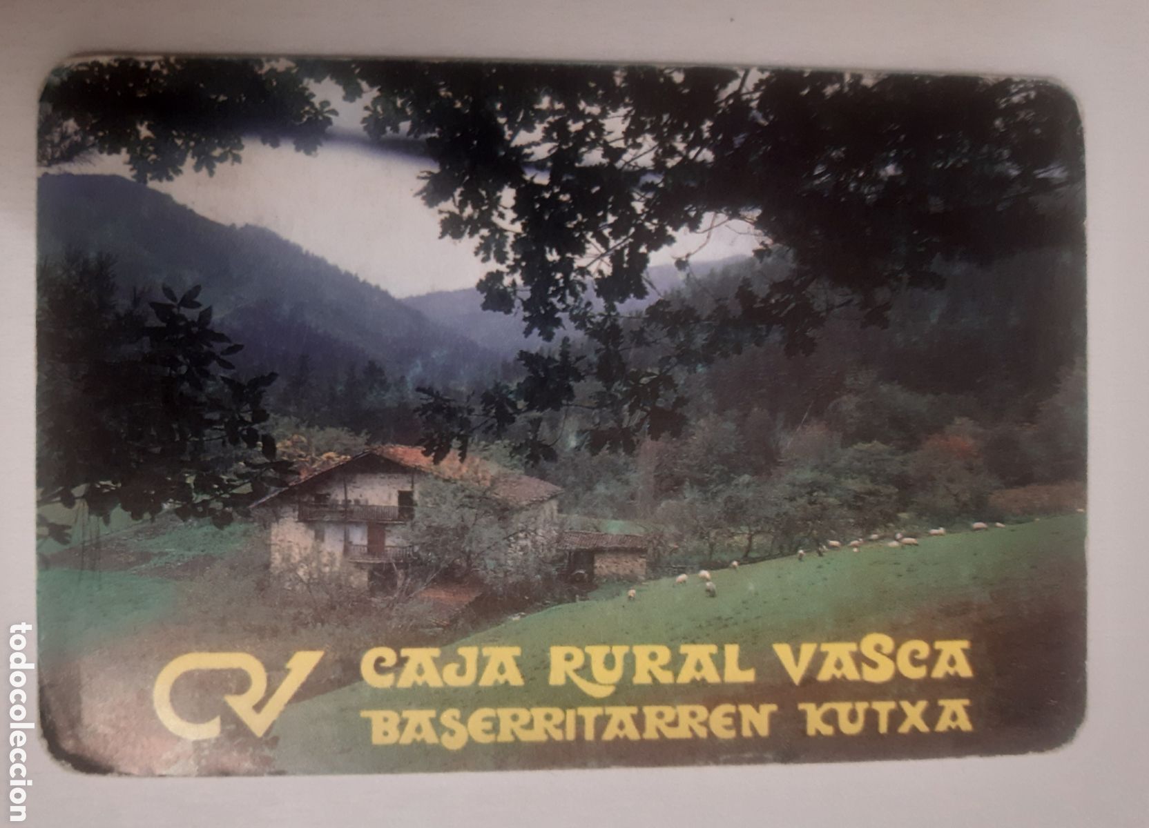 Coleccionismo calendarios: Calendario Caja Rural Vasca 1995