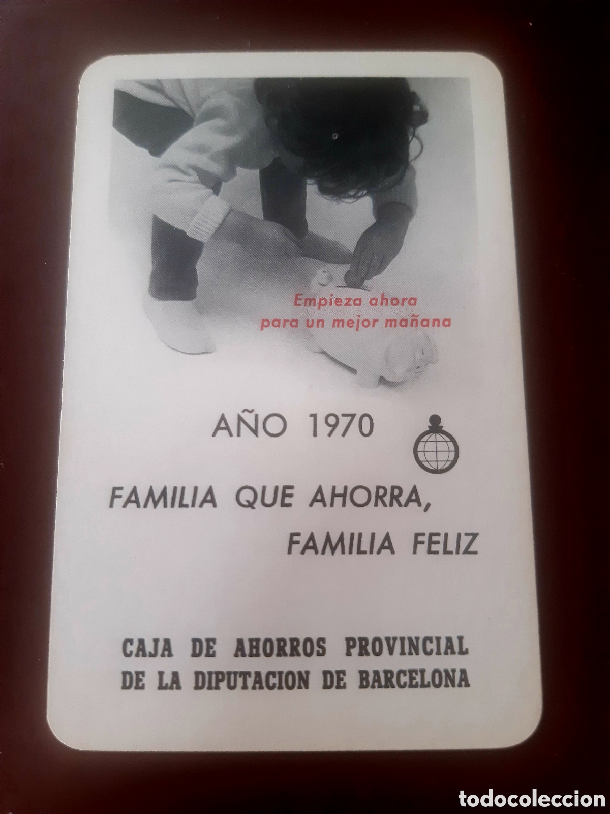Coleccionismo calendarios: Calendario fournier Caja Provincial de Diputaci&oacute;n de Barcelona 1970