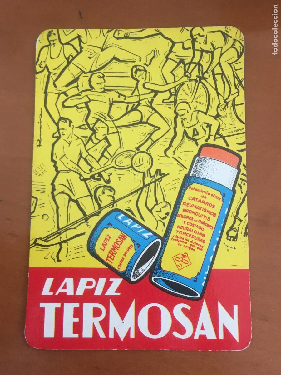 Coleccionismo calendarios: lapiz termosan 1967 calendario original muy buen estado