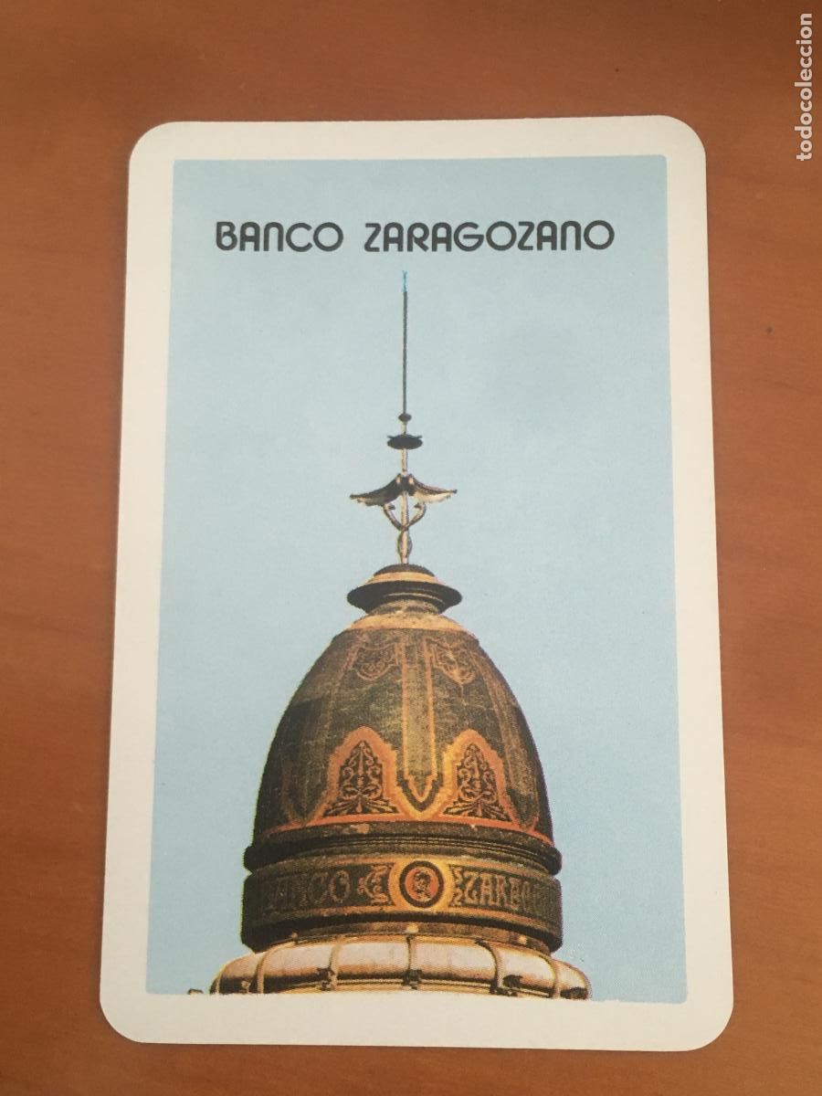 Coleccionismo calendarios: fournier banco zaragozano 1976 calendario original muy buen estado