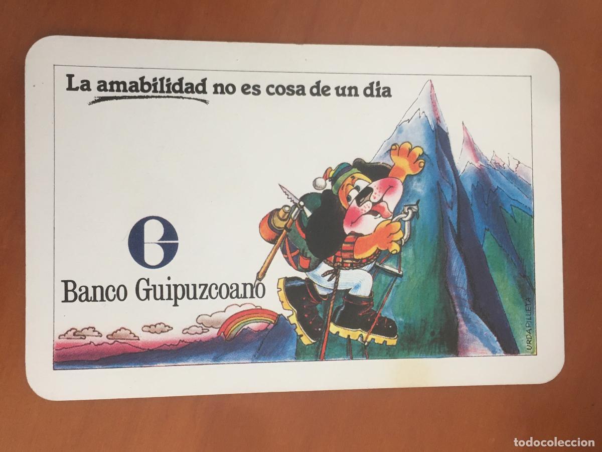 Coleccionismo calendarios: fournier banco guipuzcoano 1978 calendario original muy buen estado