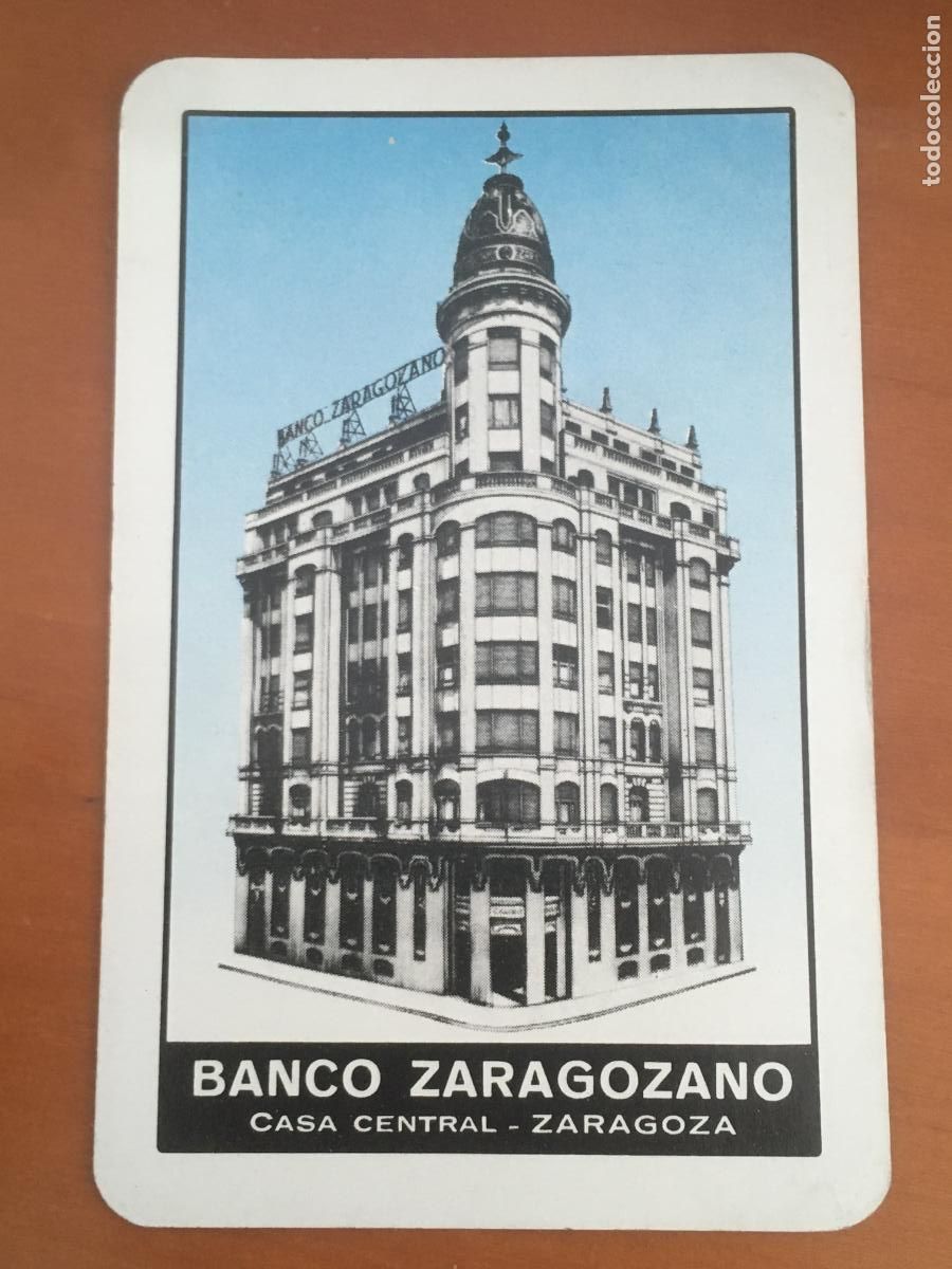Coleccionismo calendarios: fournier banco zaragozano 1973 calendario original muy buen estado