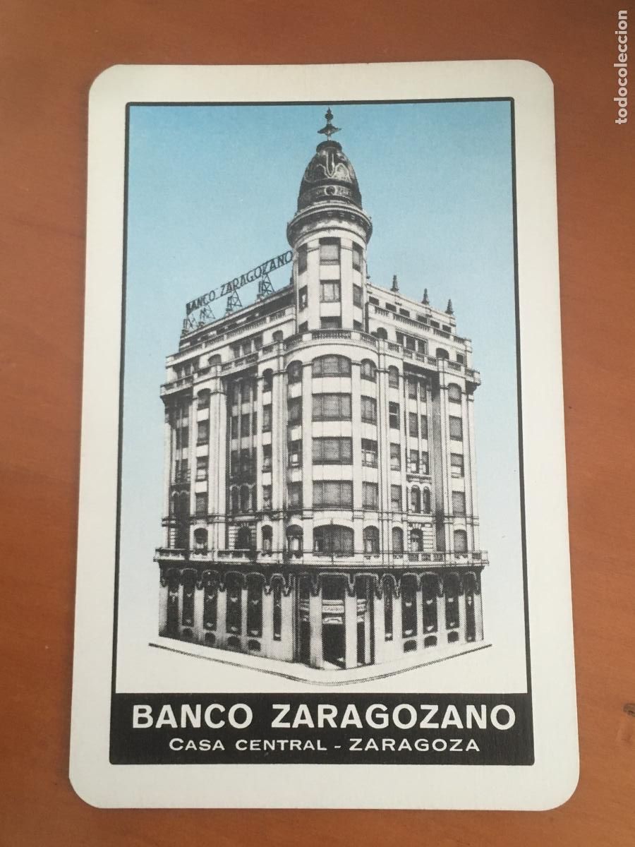 Coleccionismo calendarios: fournier banco zaragozano 1972 calendario original muy buen estado