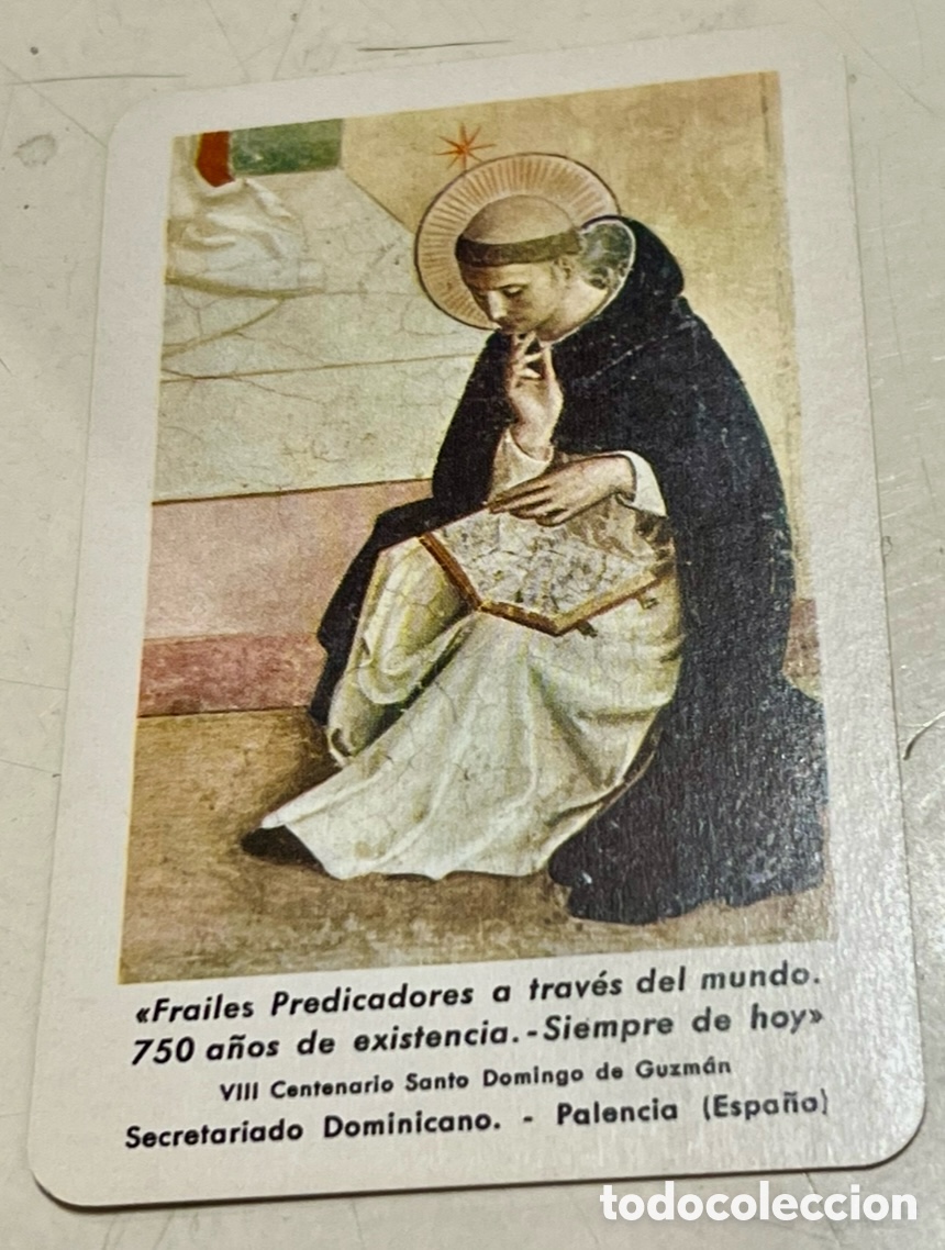 Coleccionismo calendarios: Calendario de bolsillo. Frailes Predicadores a trav&eacute;s del Mundo. Palencia. Fournier. 1970.